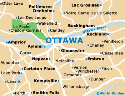 Small Ottawa Map