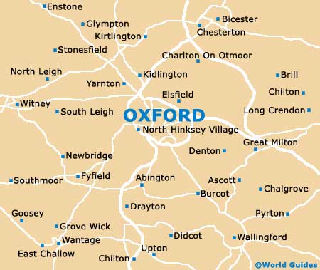 Small Oxford Map
