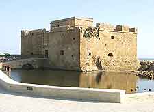 Close-up photograph of the Fort of Pafos