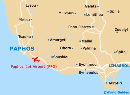 Small Paphos Map