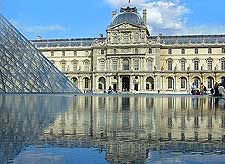 Photo of the Louvre