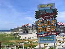 Pensacola Pier Sign