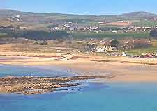 Beaches surrounding St. Michael's Mount