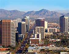 Photo showing the Central Avenue and the Central Business District