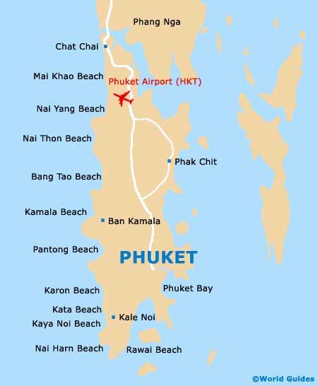 Small Phuket Map