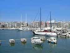 Photo of the vast harbour area