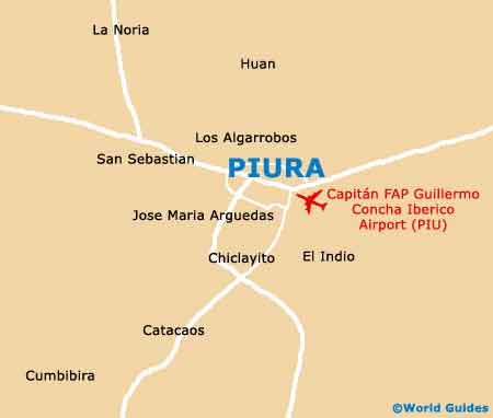 Small Piura Map