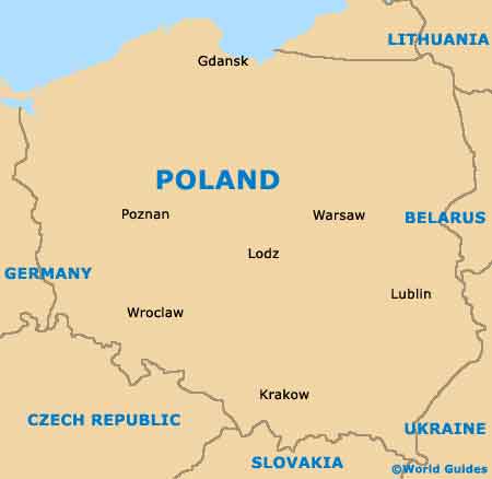 Poland Map