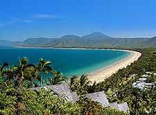 View of the famous Four Mile Beach