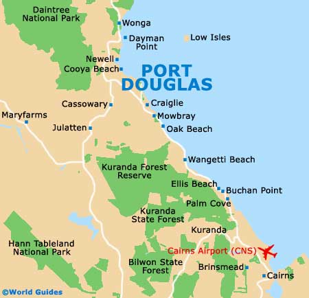 Small Port Douglas Map