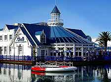 Picture of restaurant overlooking the Casino Lake