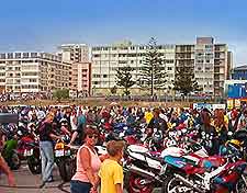 Picture of local crowds