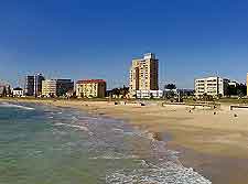Photograph of coastal hotels