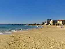 Beachfront view