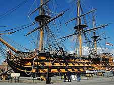 Photo of the famous HMS Victory