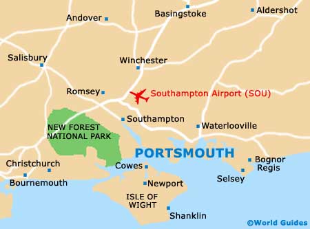 Small Portsmouth Map