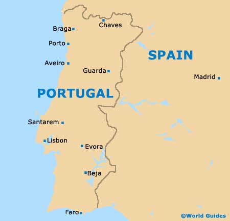 Portugal Map