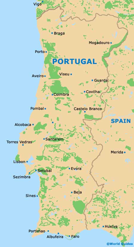 Portugal Map