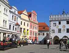 View of the main square in the Old Town (Stare Mesto)