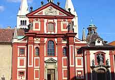 Close-up picture of St. George's Basilica
