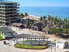 Picture of the city and beachfront