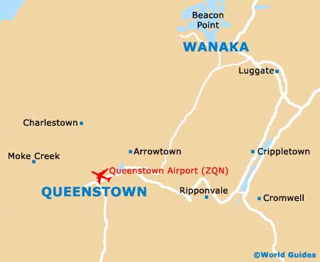 Small Queenstown Map