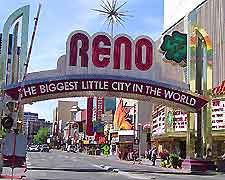 Reno Signpost Downtown