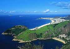 Aerial coastal view