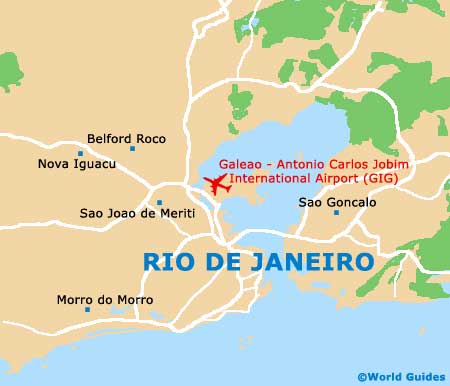 Small Rio de Janeiro Map