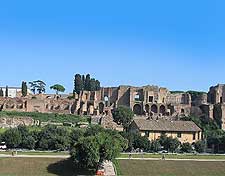 Photo showing the Circus Maximus (Circo Massimo)