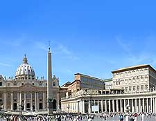 Further photo showing St. Peter's Square (Piazza San Pietro)
