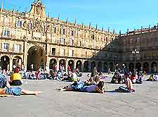 Salamanca Plaza Mayor View