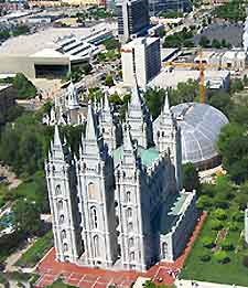 Salt Lake City Aerial View