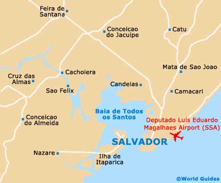 Small Salvador Map