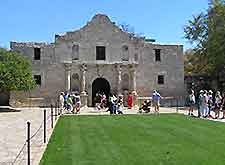 Image of the historic Alamo