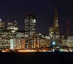 San Francisco at night photo