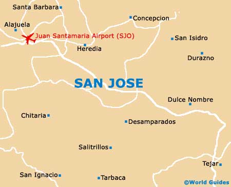 Small San Jose Map