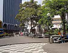Photo of central plaza