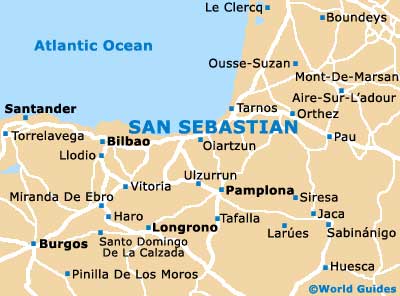 Small San Sebastian Map