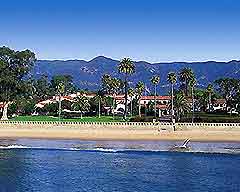 Snapshot of Santa Barbara beachfront hotels