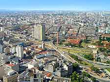 Aerial view of Sao Paulo, Brazil