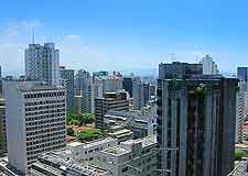 Skyline image, showing the modern high-rise buildings