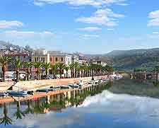 Image of the Temo River (Temo Bosa) in Sardinia