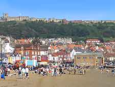 Summer photo of the beachfront