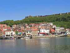 Distant picture of the famous castle ruins