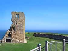 Photo of Scarborough Castle's historic Keep