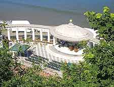 Aerial view of the Scarborough Spa Complex