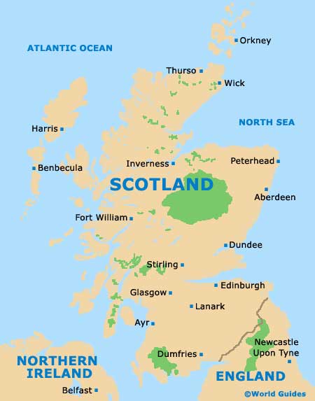 Scotland Map