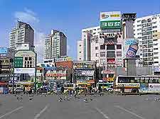 Photo of shops in the city centre
