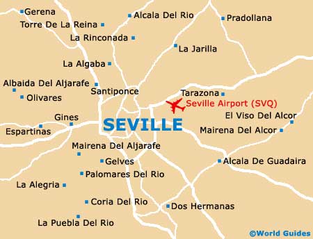 Small Seville Map